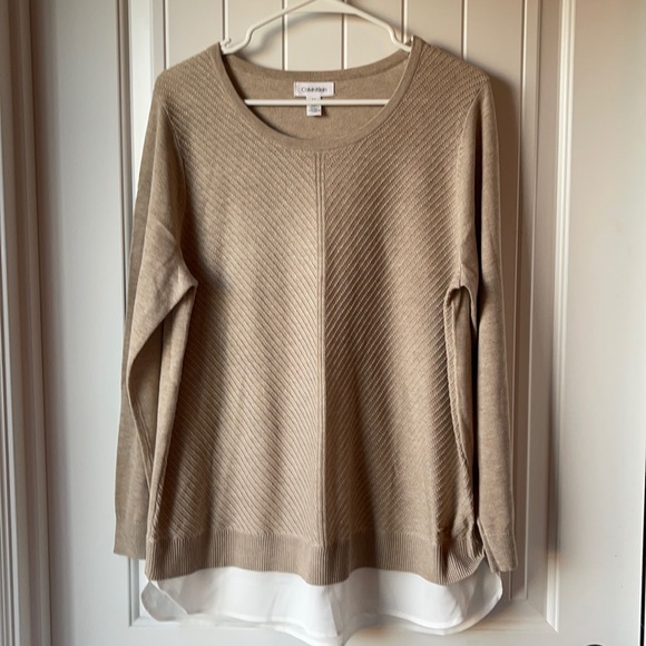 Nwot Calvin Klein Tunic Sweater 